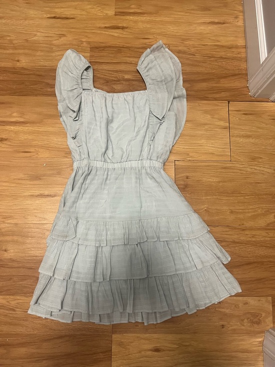 HYFVE Dresses & Skirts - Hyfle Ruffled Dress Light Blue Size S